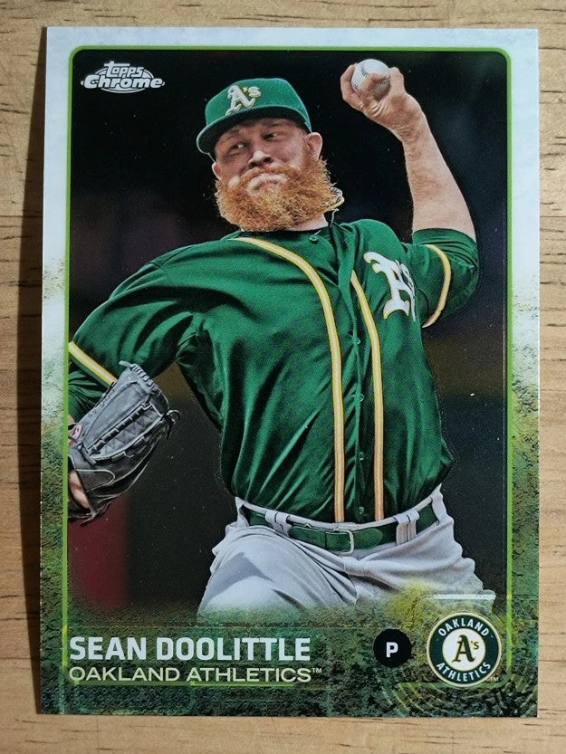 2015 Topps Chrome #41 Sean Doolittle