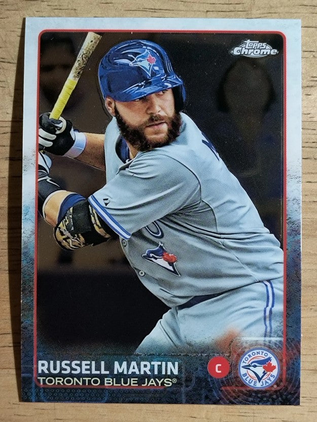 2015 Topps Chrome #61 Russell Martin