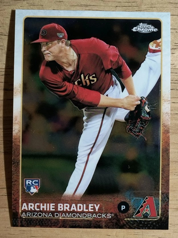2015 Topps Chrome #96 Archie Bradley RC
