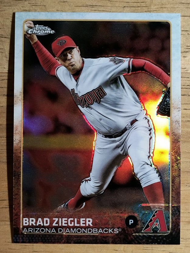 2015 Topps Chrome Refractors #36 Brad Ziegler