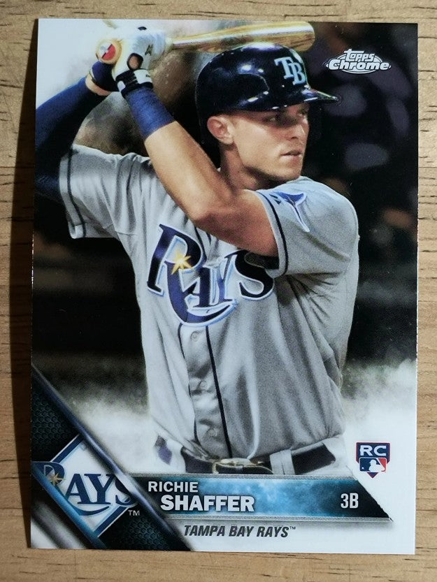 2016 Topps Chrome #29 Richie Shaffer RC