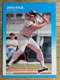 1987 Fleer #420 John Kruk RC