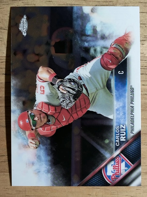 2016 Topps Chrome #71 Carlos Ruiz