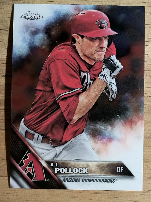 2016 Topps Chrome #159 A.J. Pollock