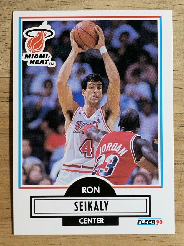 1990-91 Fleer #102 Rony Seikaly/Michael Jordan
