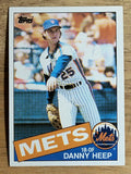 1985 Topps #339 Danny Heep
