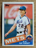 1985 Topps #590 Ray Knight