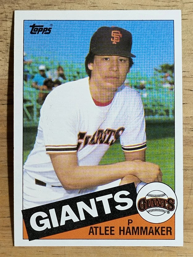 1985 Topps #674 Atlee Hammaker