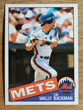 1985 Topps #677 Wally Backman
