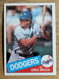 1985 Topps #753 Greg Brock