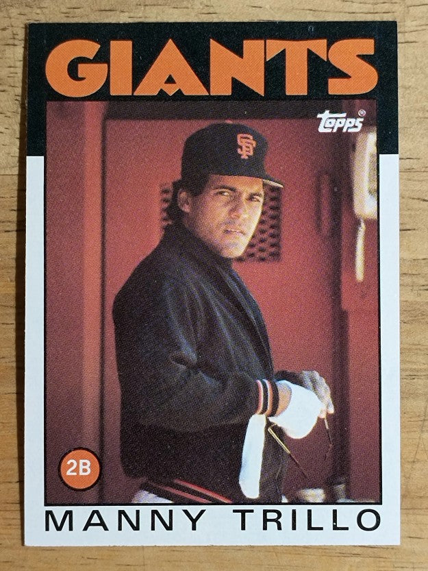 1986 Topps #655 Manny Trillo