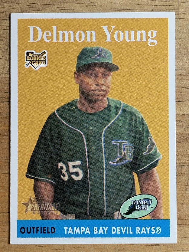 2007 Topps Heritage #47 Delmon Young