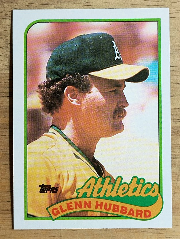 1989 Topps #237 Glenn Hubbard