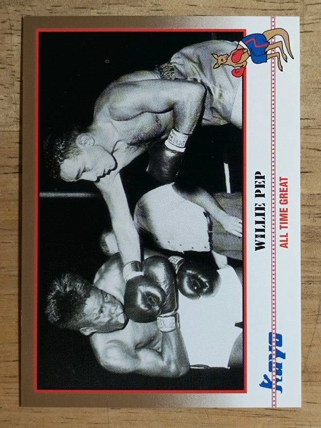 1991 Kayo #35 Willie Pep