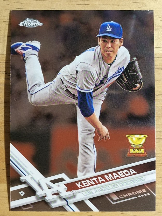 2017 Topps Chrome #14 Kenta Maeda