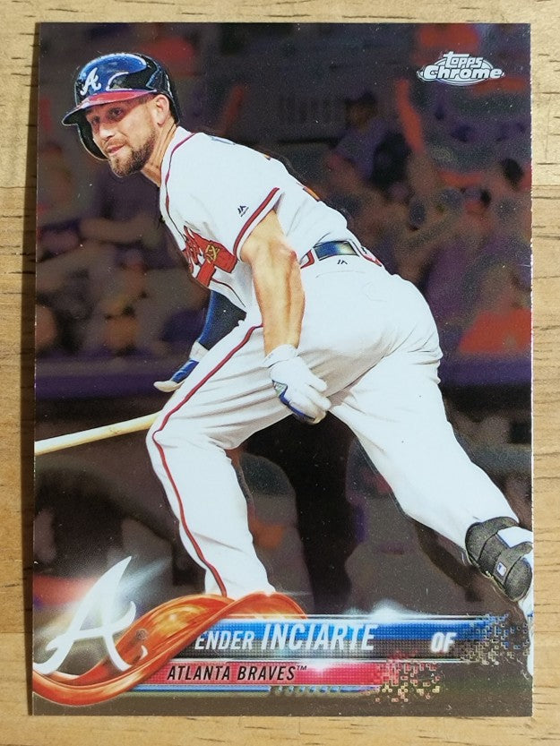 2018 Topps Chrome #58 Ender Inciarte