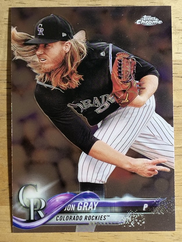 2018 Topps Chrome #171 Jon Gray