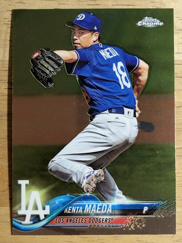 2018 Topps Chrome #181 Kenta Maeda