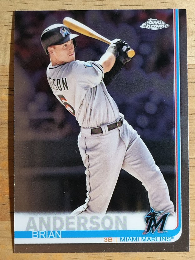 2019 Topps Chrome #12 Brian Anderson