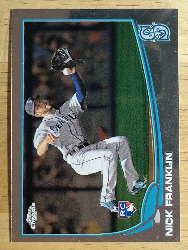 2013 Topps Chrome Update #MB12 Nick Franklin RC