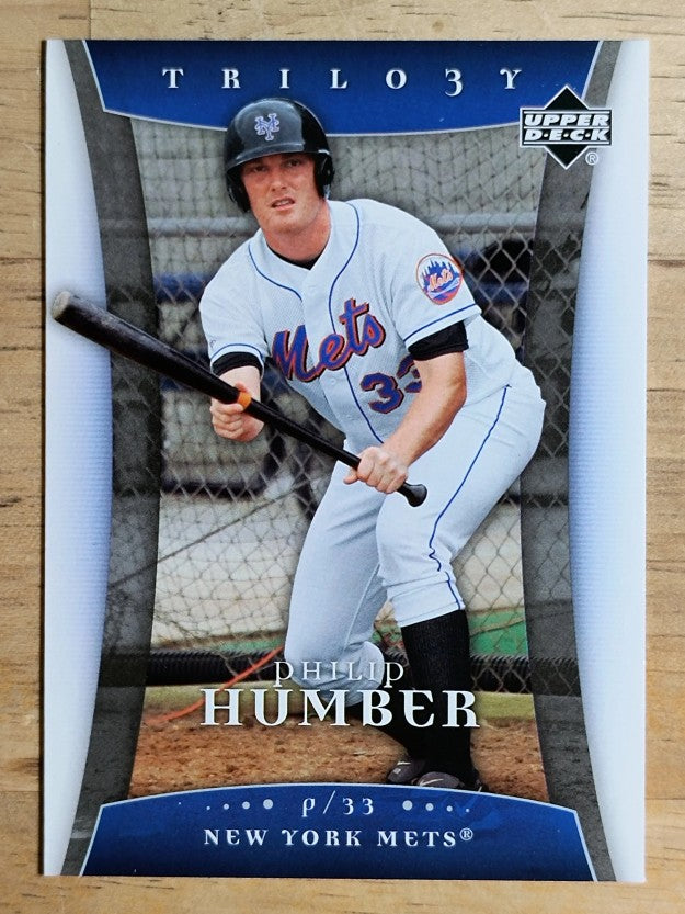 2005 Upper Deck Trilogy #78 Philip Humber RC