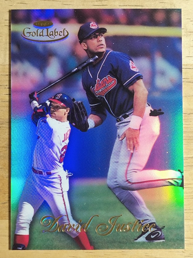 1998 Topps Gold Label Class 1 #63 David Justice