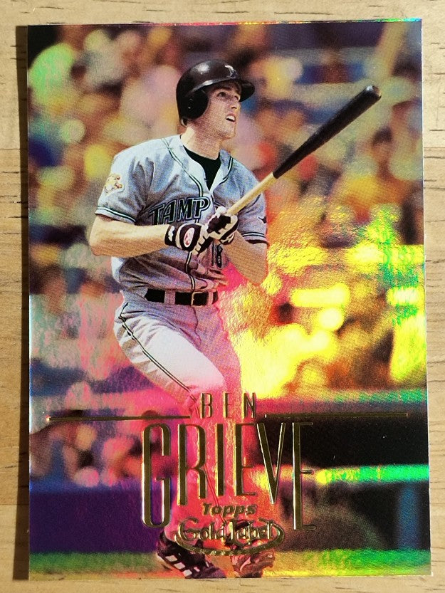 2002 Topps Gold Label #31 Ben Grieve