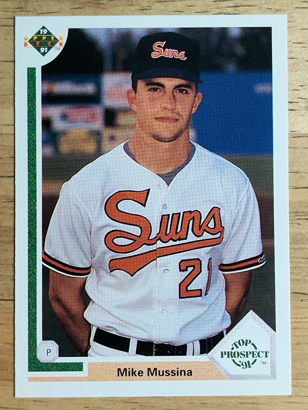 1991 Upper Deck #65 Mike Mussina RC (NM)