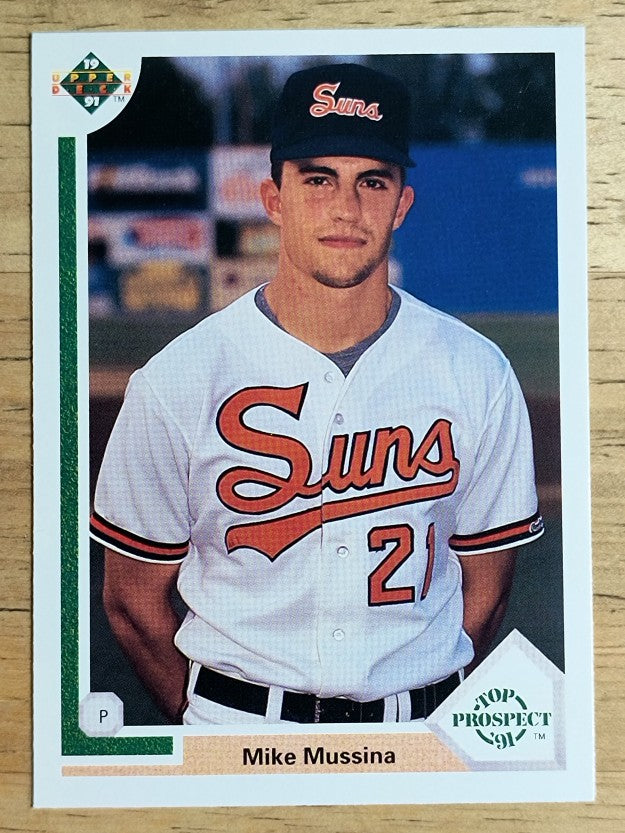 1991 Upper Deck #65 Mike Mussina RC (NM)