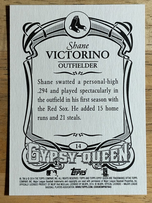 2014 Topps Gypsy Queen #14 Shane Victorino