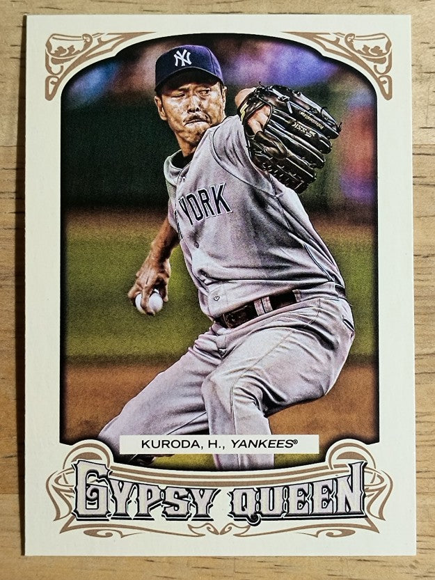 2014 Topps Gypsy Queen #18 Hiroki Kuroda