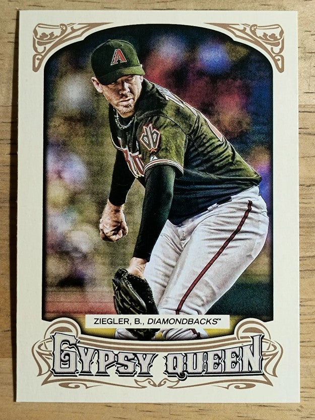 2014 Topps Gypsy Queen #162 Brad Ziegler