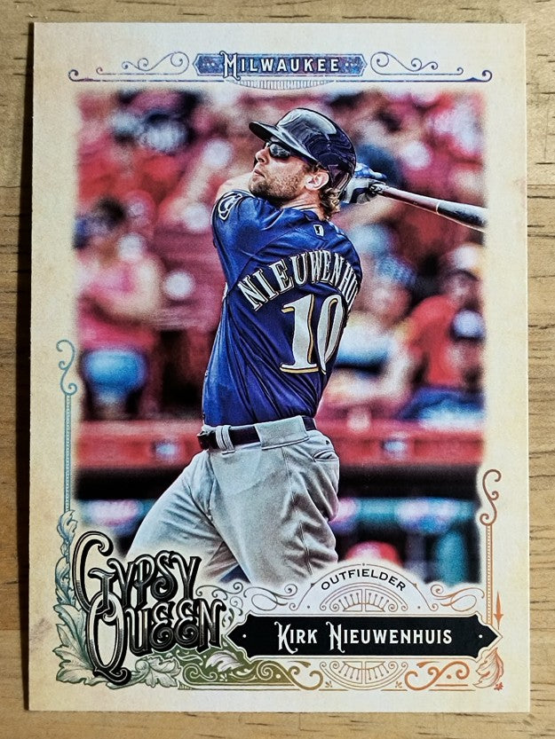 2017 Topps Gypsy Queen #44 Kirk Nieuwenhuis
