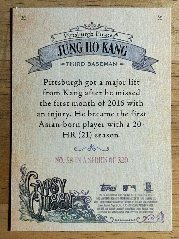 2017 Topps Gypsy Queen #58 Jung Ho Kang