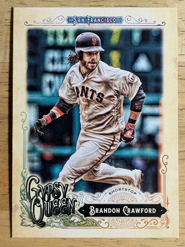 2017 Topps Gypsy Queen #99 Brandon Crawford