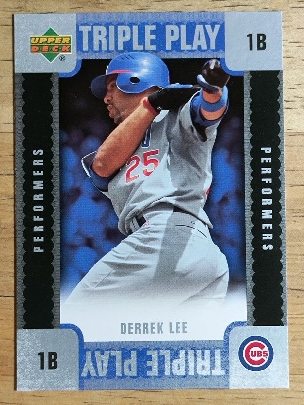 2007 Upper Deck Triple Play Performers #TPDL Derrek Lee