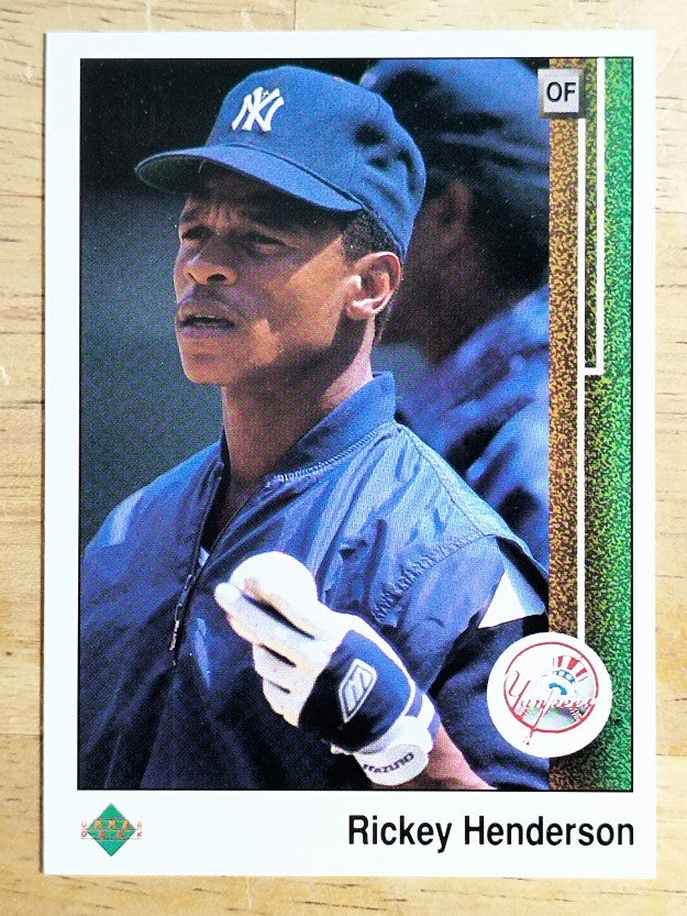 1989 Upper Deck #210 Rickey Henderson