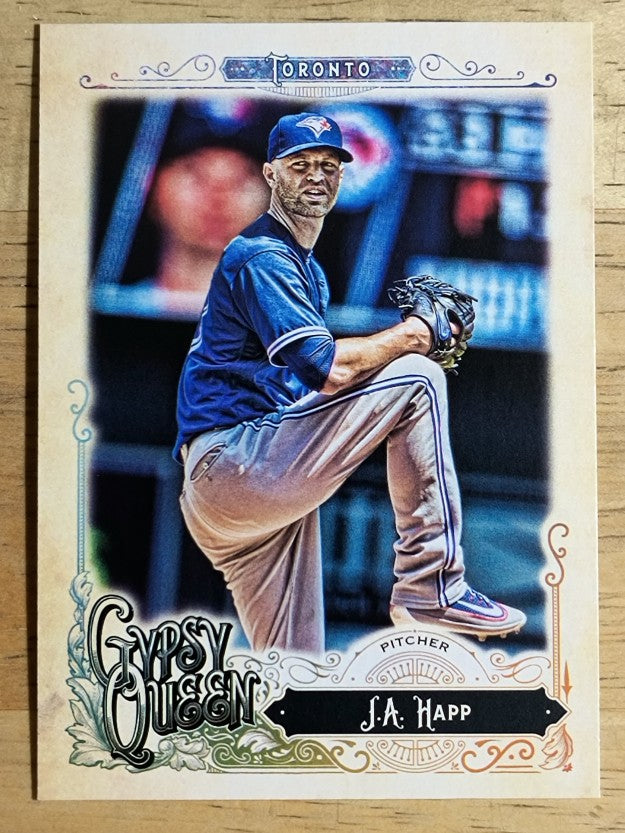 2017 Topps Gypsy Queen #165 J.A. Happ