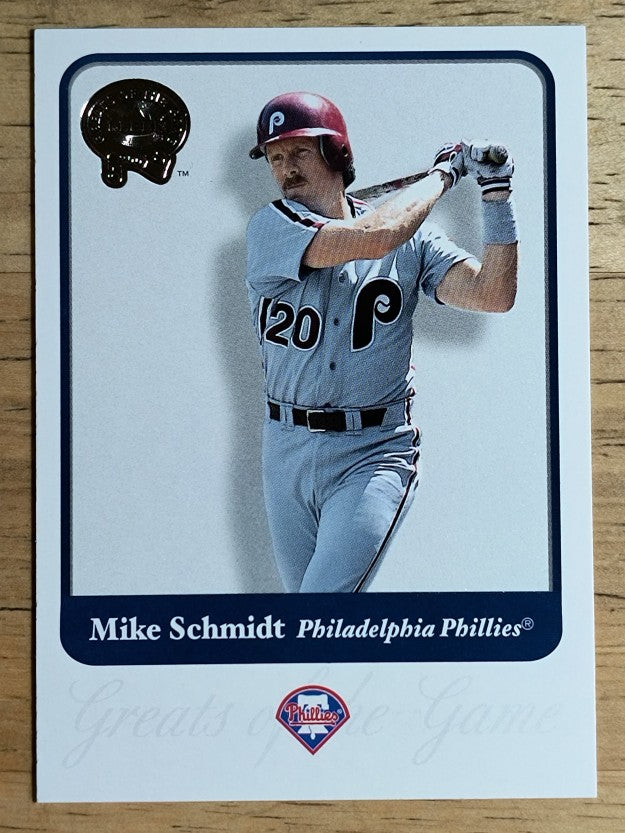 2001 Greats of the Game #85 Mike Schmidt