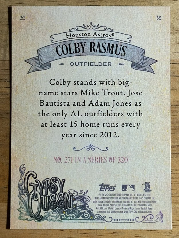 2017 Topps Gypsy Queen #271 Colby Rasmus