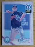 2018 Topps Gypsy Queen Missing Blackplate #285 Carlos Carrasco