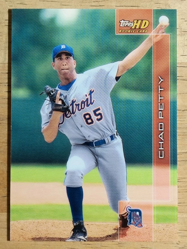2001 Topps HD #17 Chad Petty RC