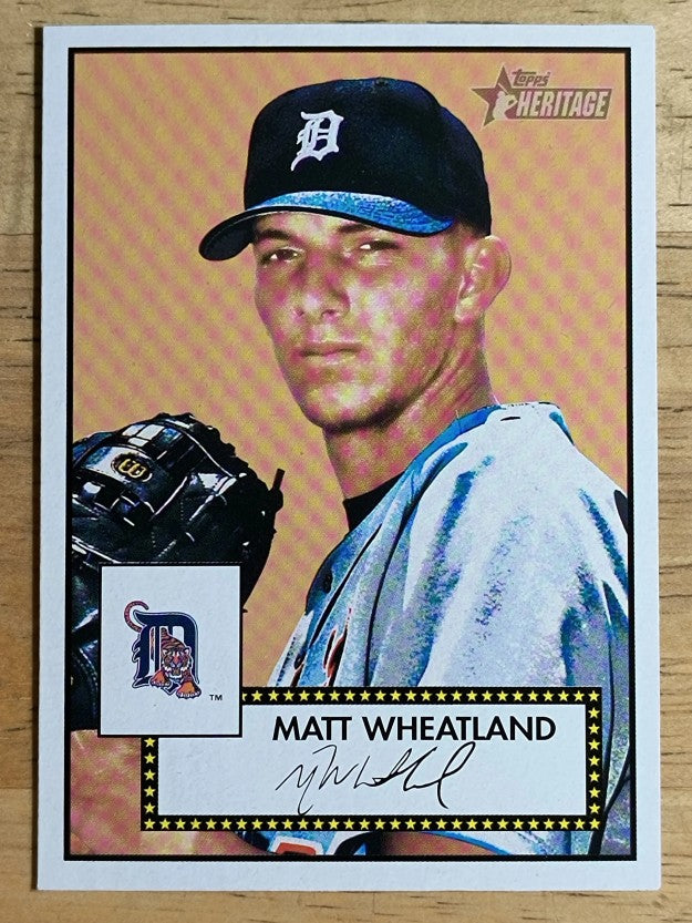2001 Topps Heritage #100 Matt Wheatland