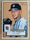 2001 Topps Heritage #100 Matt Wheatland