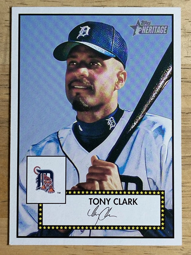 2001 Topps Heritage #115 Tony Clark