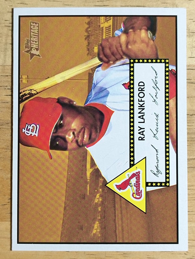 2001 Topps Heritage #173 Ray Lankford