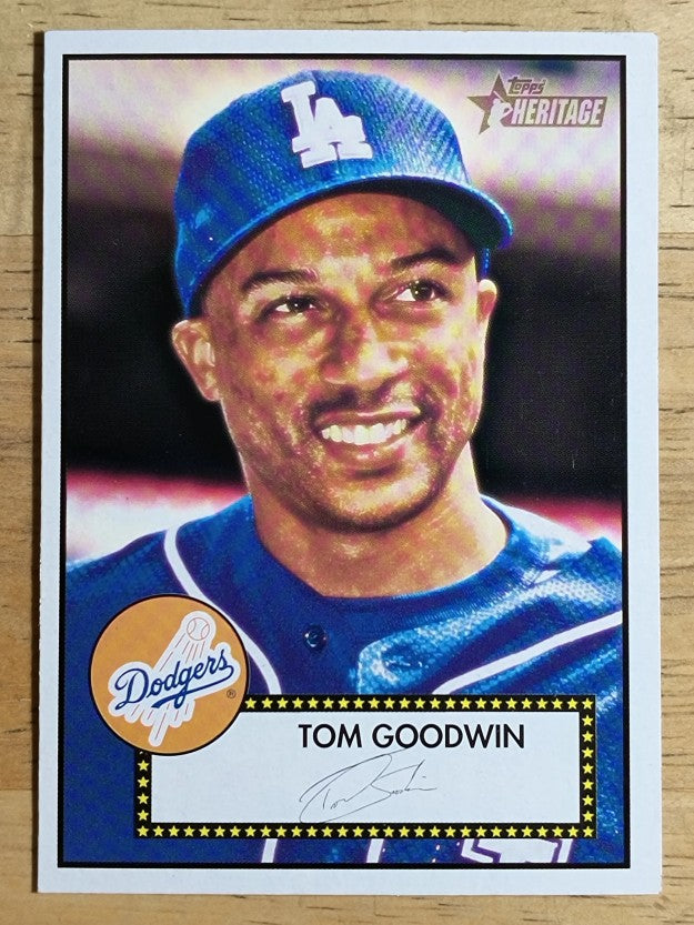 2001 Topps Heritage #181 Tom Goodwin