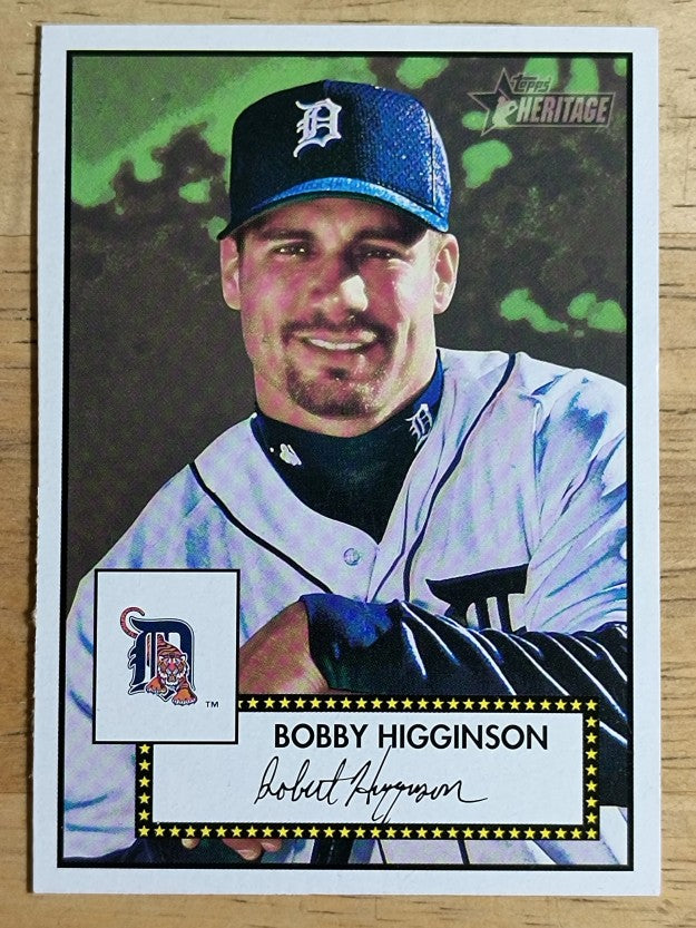 2001 Topps Heritage #213 Bobby Higginson