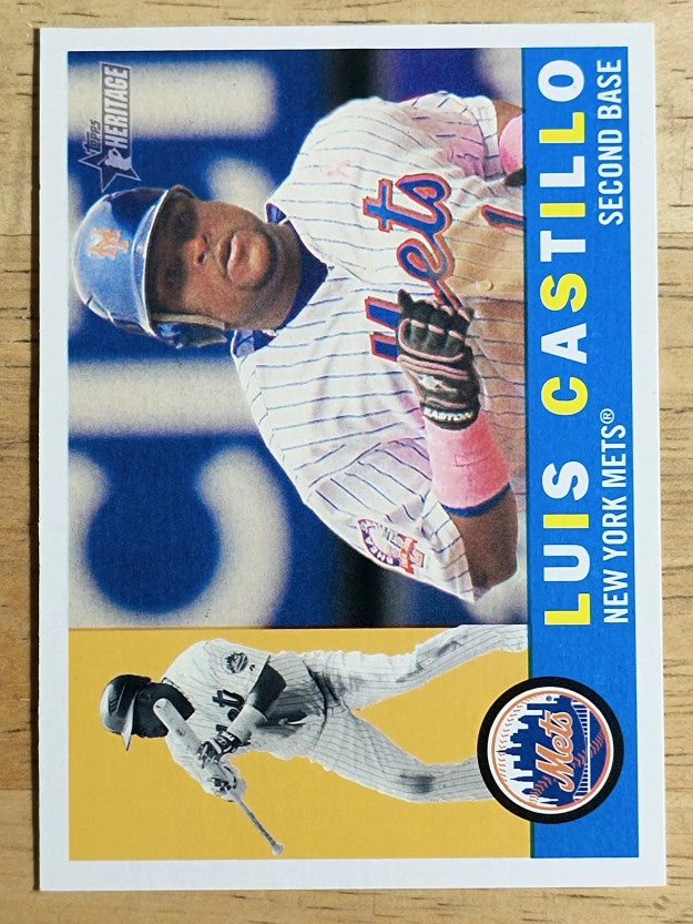 2009 Topps Heritage #256 Luis Castillo
