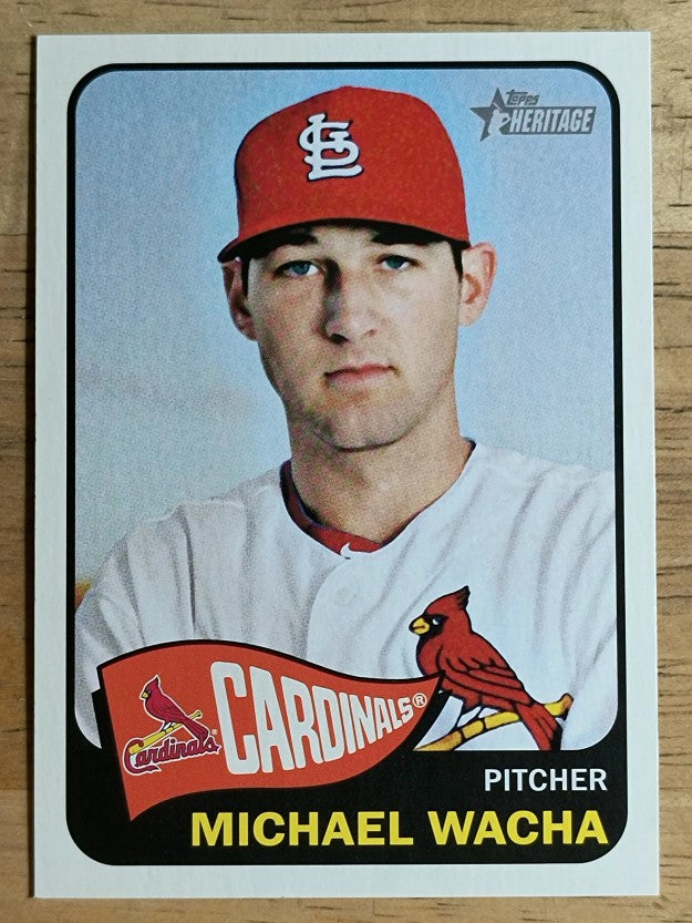2014 Topps Heritage #407A Michael Wacha